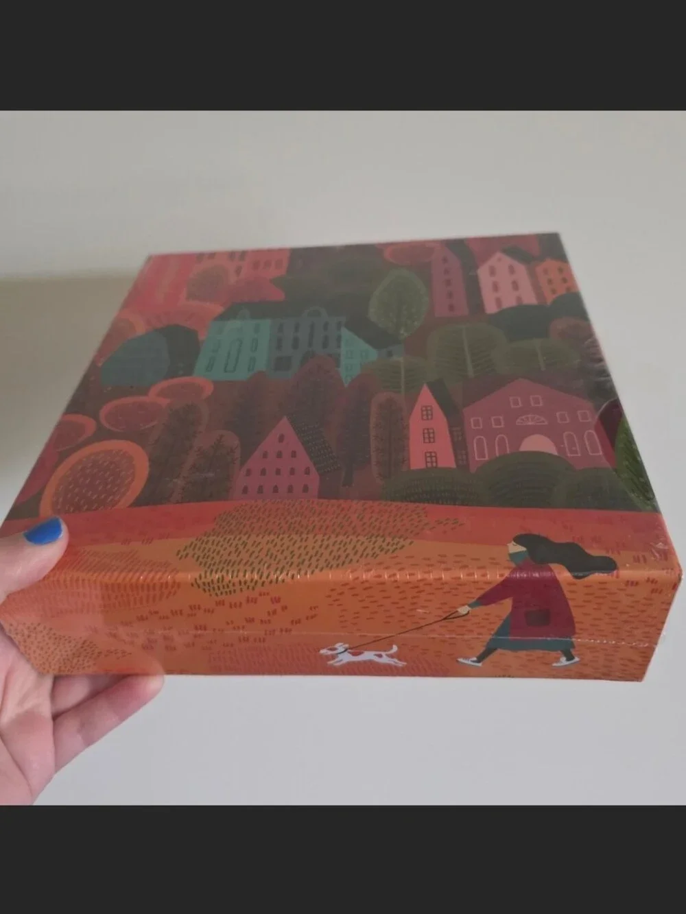RARE Ponderium 1000 Piece Puzzle HELLO FALL Artwork Nadia Grapes Premium Quality